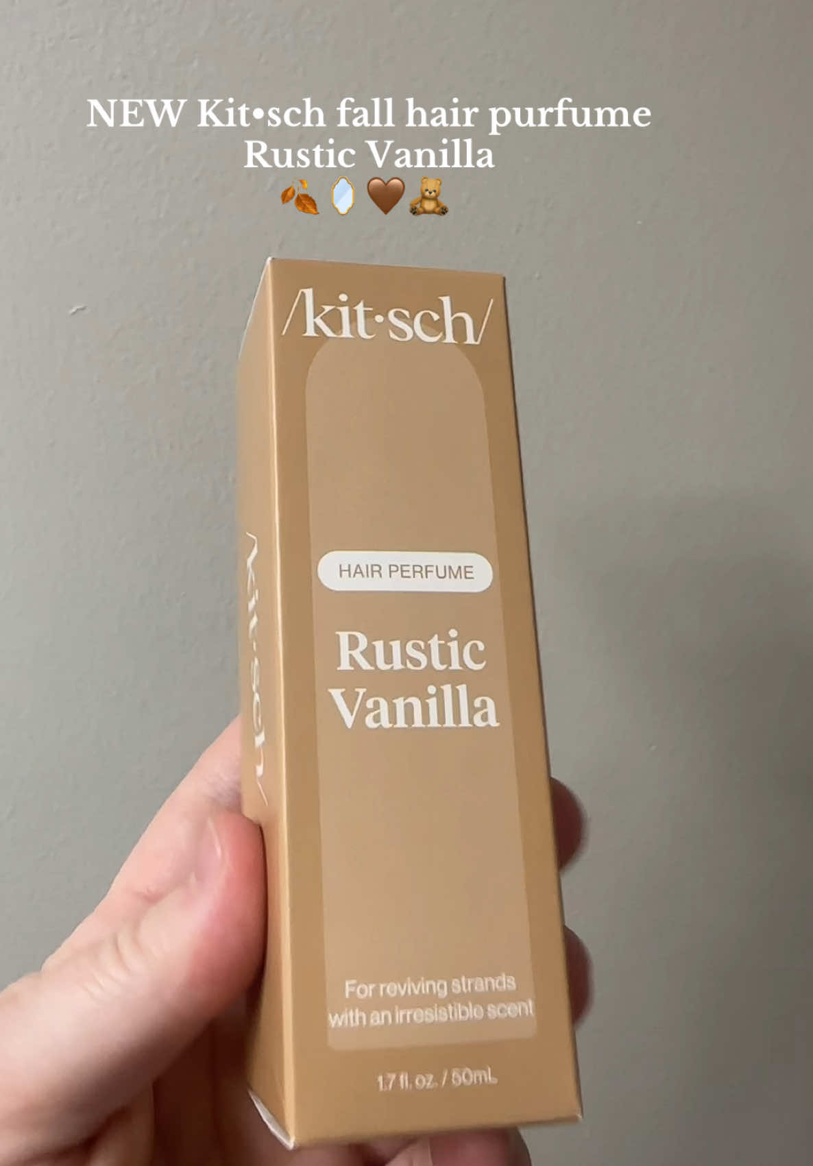 This is the perfect scent for Fall! #kitsch #hairpurfume #fyp #creatorsearchinsights #trending 