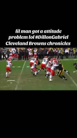 lil man got an attitude problem lol #DillonGabriel #nfl #football #clevelandbrowns 
