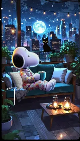 #feliznoche #conSnoopy  #✌️💤 