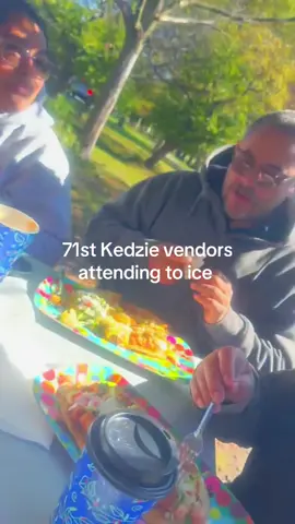 71st Kedzie vendors checked by ice #ice #fypシ #chicago #police 