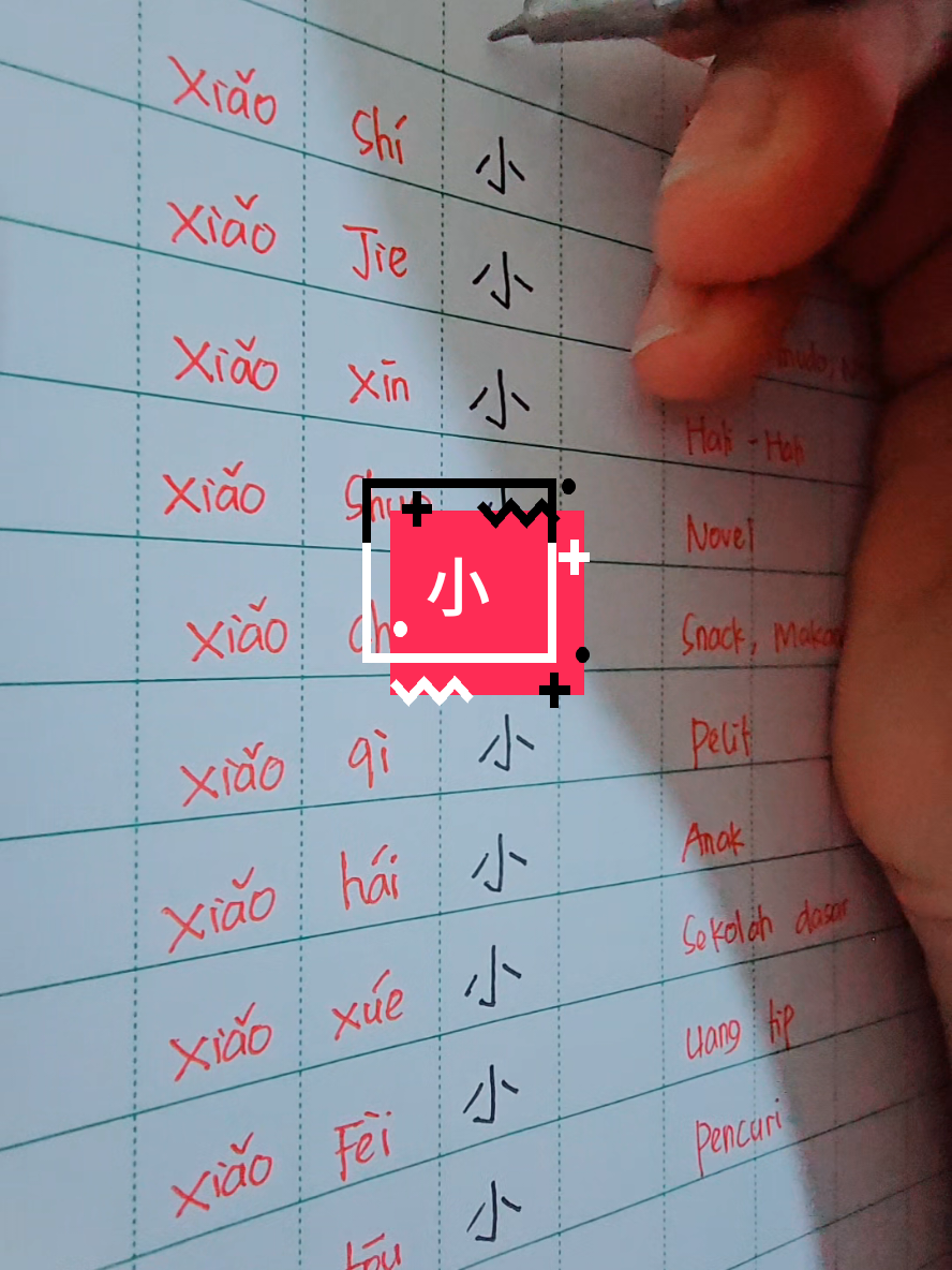 Abaikan tangannya habis cabut rumput aku🥲#belajarmandarin #studywithme #gabut 