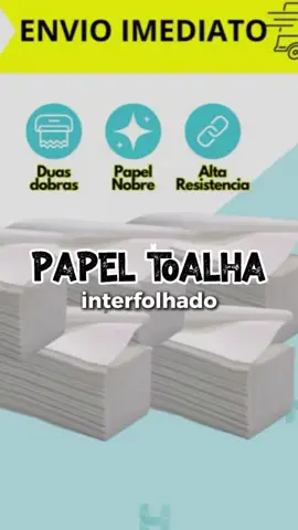 Papel toalha interfolhado #papeltoalha #papelinterfolhado     GOSTOU? Pede o link aqui nos comentários ou digita esse código CKQ-WEF-RWK na tua barra de pesquisa da Shopee ✌🏻✨