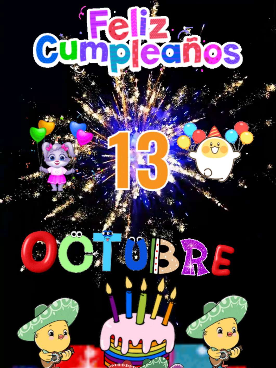 Yo amo con todo mi corazón a alguien muy especial que cumple años hoy 13 de octubre #happybirthday #videoviral #parati #fypviralシ #felizcumpleaños🌹🎂🧁🎁🎉🎊 