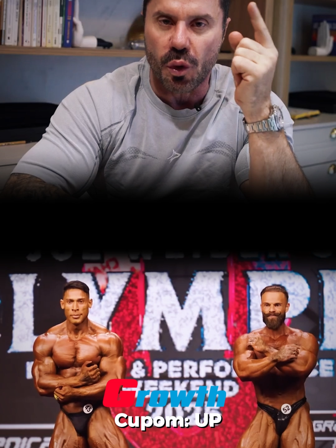 🏷️ Cupom “UP” na @growth.supplements  . . . #renatocariani #ramondinopro #ramondino #fisicoculturismo #mrolympia
