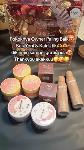 Pokoknya owner paling baik😍😍 @YONI @UTIKSS🧚🏻‍♀️  #affiliatepemula  #affiliatetiktok 