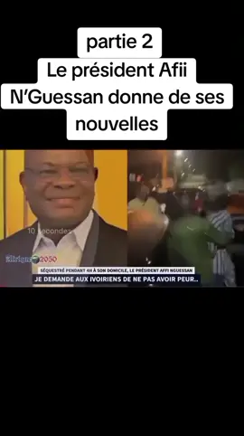 Le président Afii N’Guessan donne de ses nouvelles #viral #100kviews ,#PDCI #pdci_rda 