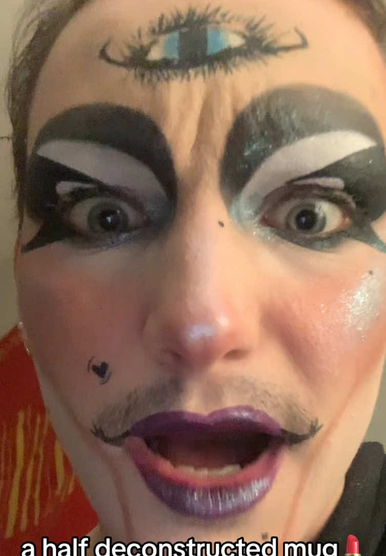 filth is Mag’s gender, filth is Mag’s life💅🏼✨✨ • #drag #makeup #transgender #dragartist #alternative 