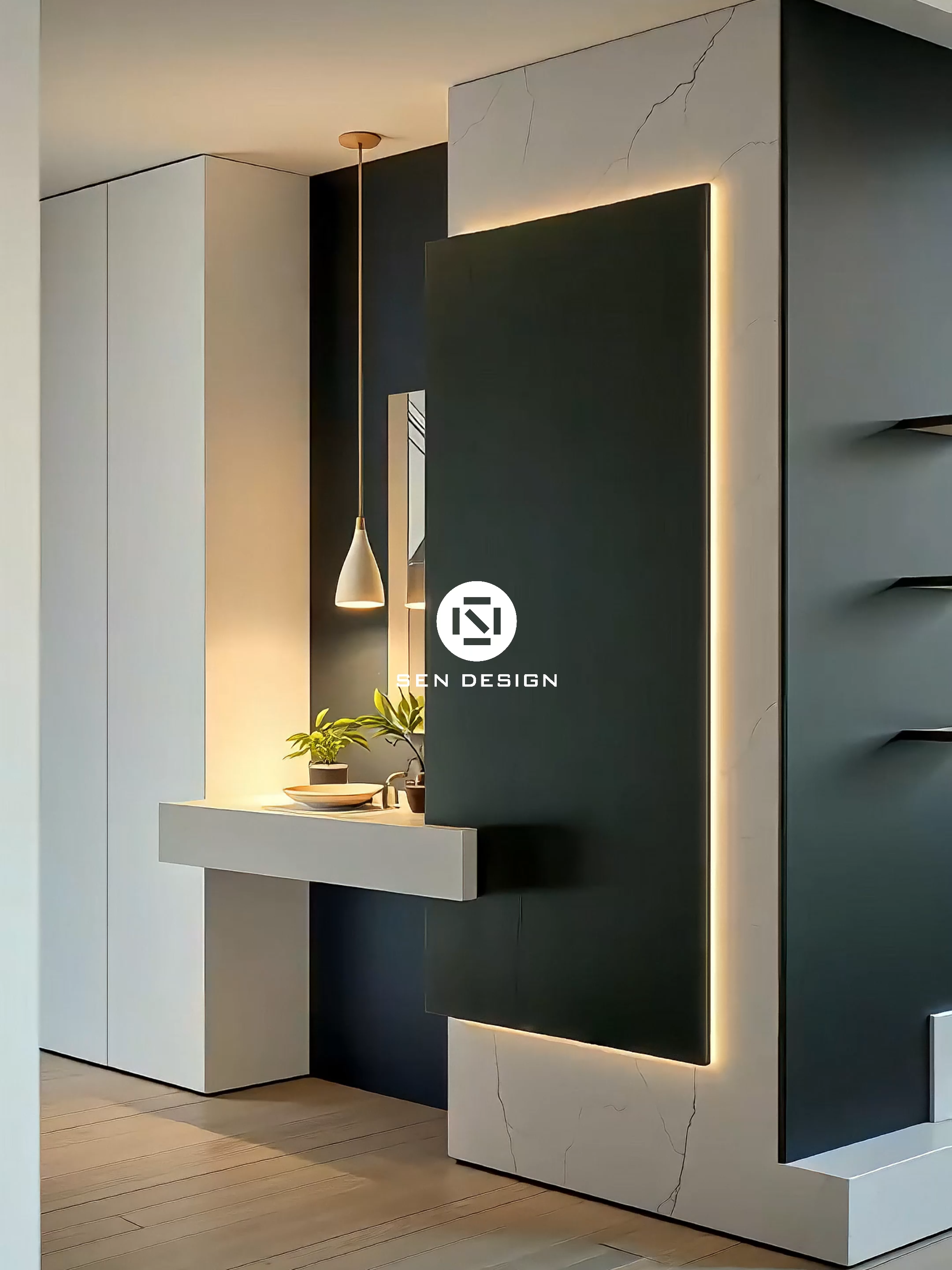 Thiết kế căn hộ hiện đại - thiết kế tinh tế trong từng chi tiết #sendesign.8888 #sendesign8888  #ThiếtKếCănHộ #CănHộHiệnĐại #NộiThấtCănHộ #CănHộĐẹp #NộiThấtHiệnĐại #TrangTríCănHộ #KhôngGianSốngĐẹp #DecorCănHộ #ModernApartment #ApartmentDesign