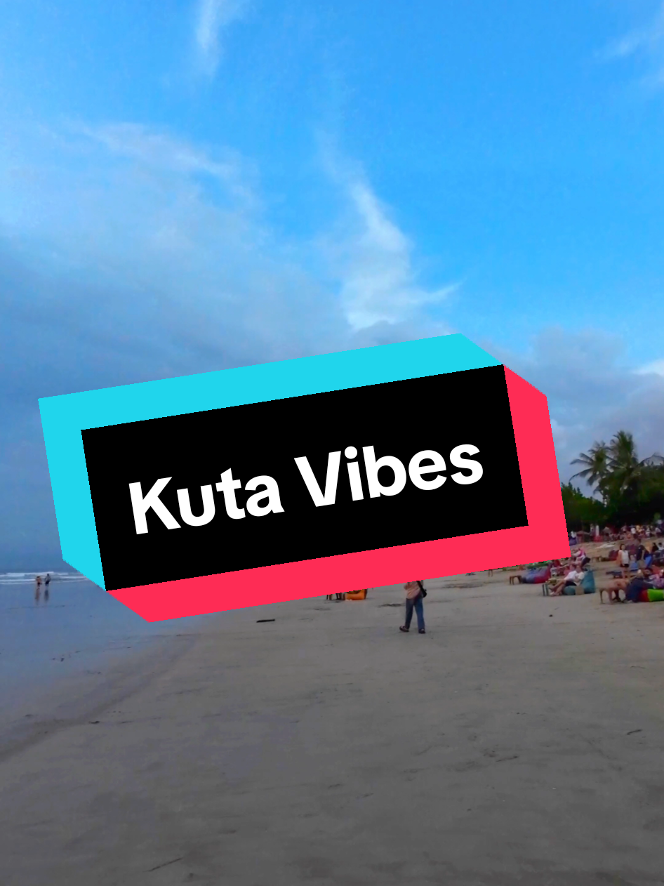 vibes Pantai Kuta Bali, Bali beach #Kuta #pantai #pantaikuta Video boleh di pakai ulang