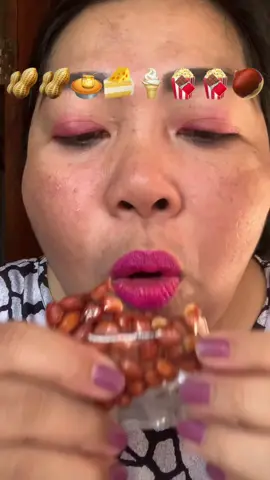 Makan kacang pedas manis 🥜🌶️🧂jajanan lokal 
