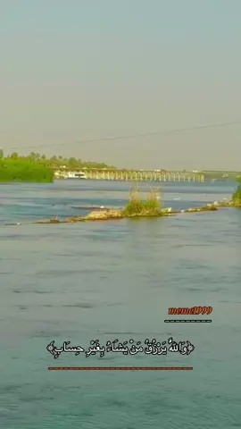 ‏﴿وَاللَّهُ يَرْزُقُ مَنْ يَشَاءُ بِغَيْرِ حِسَابٍ﴾ #الحمدالله_علی_کل_حال❤ #تصويري_احترافي_الاجواء👌🏻🕊😴 #❤️🌷🌷🌷🌷🌷❤️ #يوميات_ام_زهوره_المحمدي #اكسبلور الأنبار هيت تراثنا فخرنا الغربيه وأهل الغربيه القران الكريم ‏﴿وَاللَّهُ يَرْزُقُ مَنْ يَشَاءُ بِغَيْرِ حِسَابٍ﴾