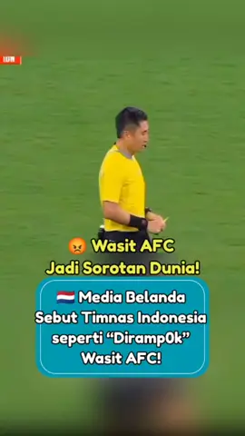 Wasit jadi sorotan dunia