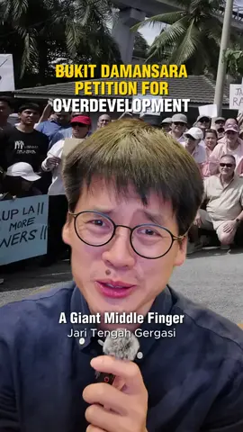 A petition to continue overdevelopment in Bukit Damansara 😭 When the rich protest, Malaysians respond with memes. Even I live 5 mins away and I can’t lie, it’s comedy gold.