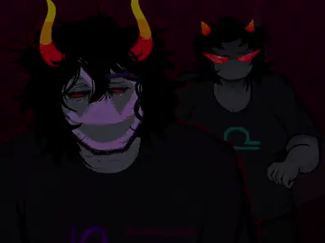 CHANGE // #homestuck  - i saw people were requesting gamzee and terezi so here you go . also oh my god i lowkey have been obsessed with this song. shoutout deftones or whatever - #terezipyrope #gamzeemakara #animationmeme #animation 