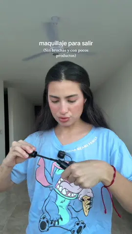 Makeup super fácil con 6 productos y sin brochas 🤍🥰 #fyp #makeup #makeuptutorial 