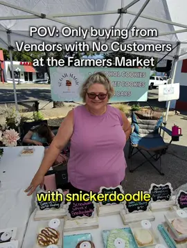 Vodka and Whiskey cookies are amazing! Giving back to the community part 39 #pov #farmersmarket #wholesome #localbusiness #vendor 