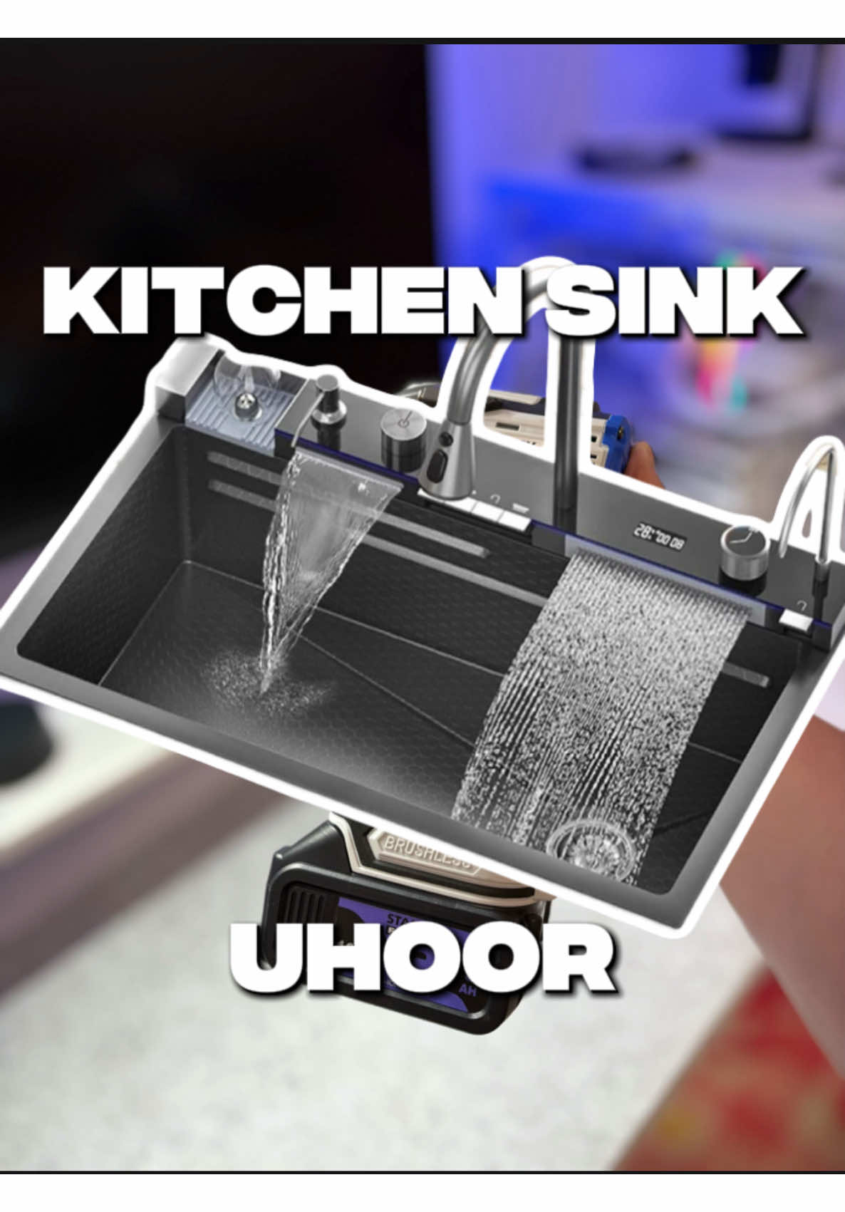 Kitchen sink na astig pero mura lang. Uhoor kitchen sink! Siguradong matutuwa iyung pagreregaluhan mo niyo #kitchensink #coolkitchensink #uhoorkitchensink #coolfaucet @UHOOR 