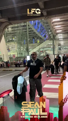@duttypaul just landed in Bangkok! Cameras rollin’, vibes flowin’, this BTS is just a warm-up — stay tuned for more drops 🎥 #LFGBackstage