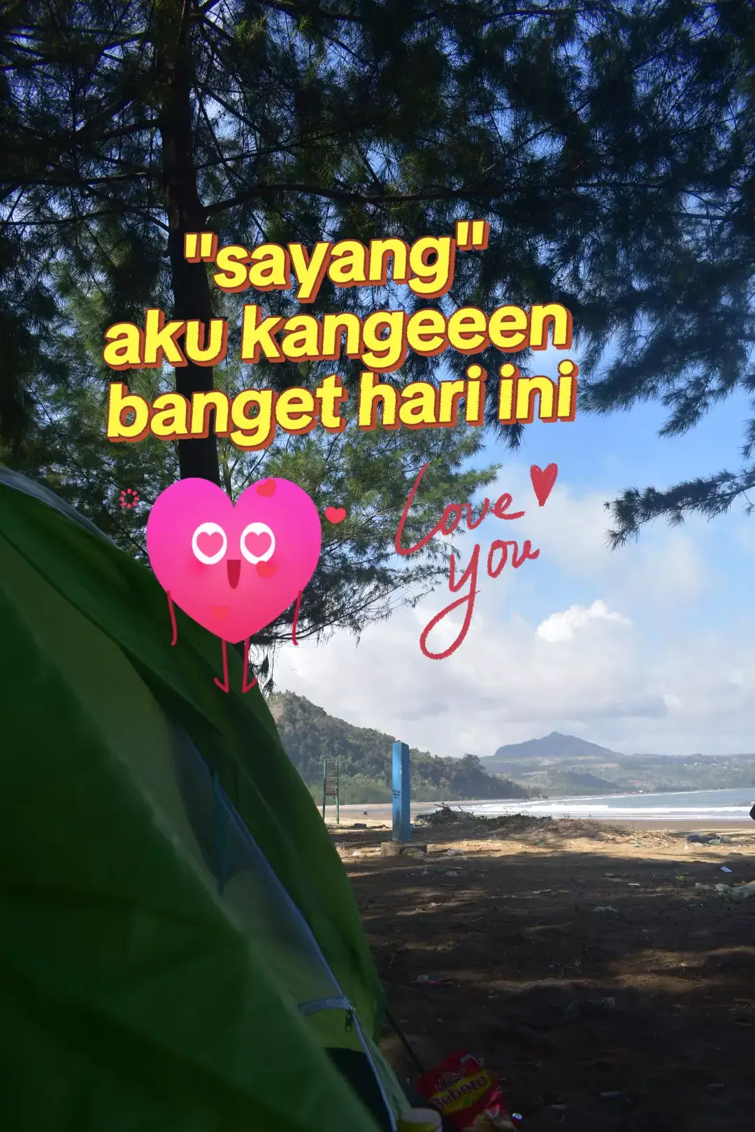 hari ini aku sangat sangat merindukan kamu tapi sayang kamu jauh #asalamualaikum🙏 