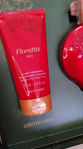kit Floratta Red ❤️ #oboticario  #kitsnatal  #viraliza 