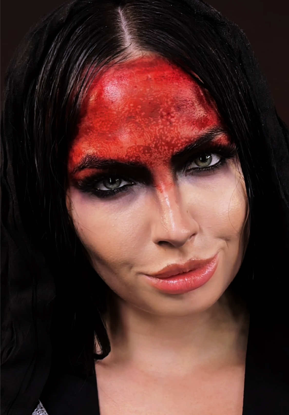 Ope forgot to post this one of Blodreina - The Red Queen  #31daysofhalloween #fyp #transition #octaviablake 