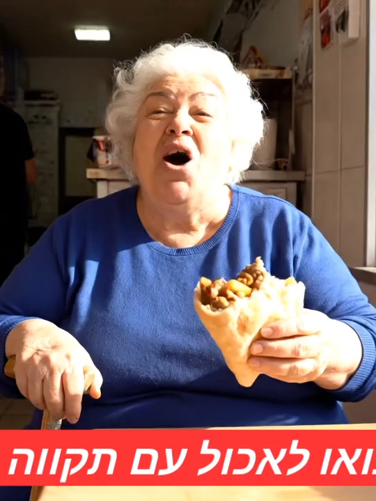 סוף סוף תקווה נהנת משווארמה טובה וזולה אה? חח #שווארמה #לאפה #תקווה #סבתאשלנהוראי #זול