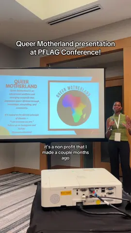 Queer Africans deserve community, advocacy, education and @Queer Motherland is here to do just that! Thank you to @PFLAG National for this amazing opportunity and thank you to all who came!!  #pflag #lgbt #africa #queermotherland #conference 