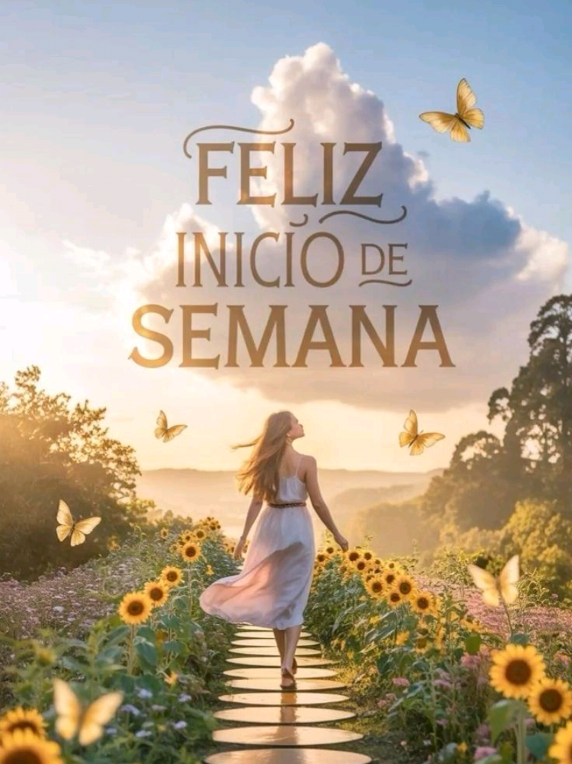 ✨Feliz inicio de semana ✨🙏🏻 #CapCut  #buenosdias  #feliziniciodesemana  #diostebendiga  #lizethposadashn 