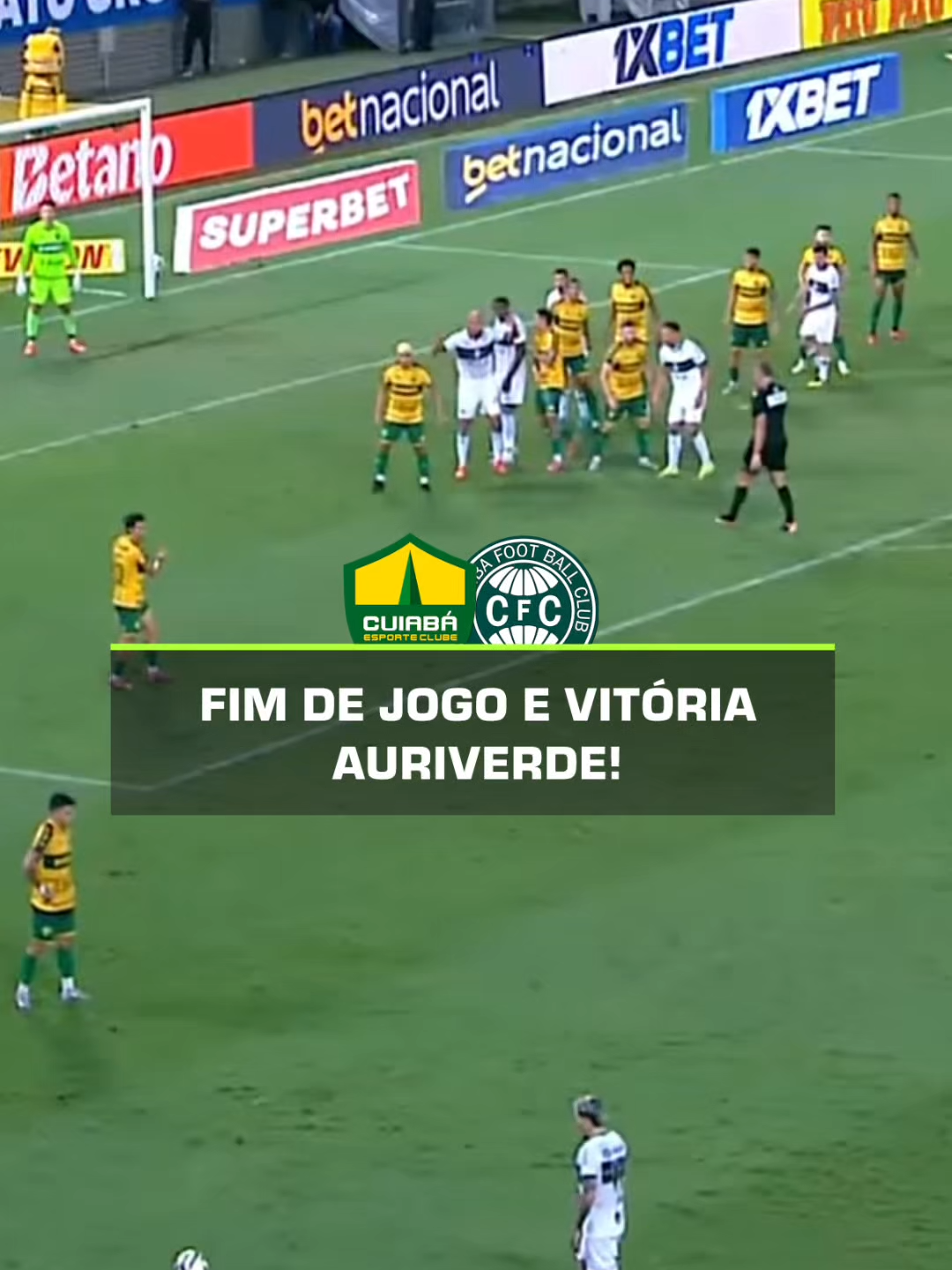 BAITA VITÓRIA DO CUIABÁ! 🟡🟢 Na Arena Pantanal, o Auriverde, após abrir o placar no início do jogo, segurou a vantagem e garantiu um belo triunfo contra o líder Coritiba. Agora, o time sobe na tabela e encosta no G4, ainda sonhando com o acesso para a Série A de 2026.. 👀 E O QUE ACHOU DO JOGO, TORCEDOR? COMENTA AÍ! #NSports #Esportes #Futebol #InfinitasPaixões #SérieB #Cuiabá #Coritiba