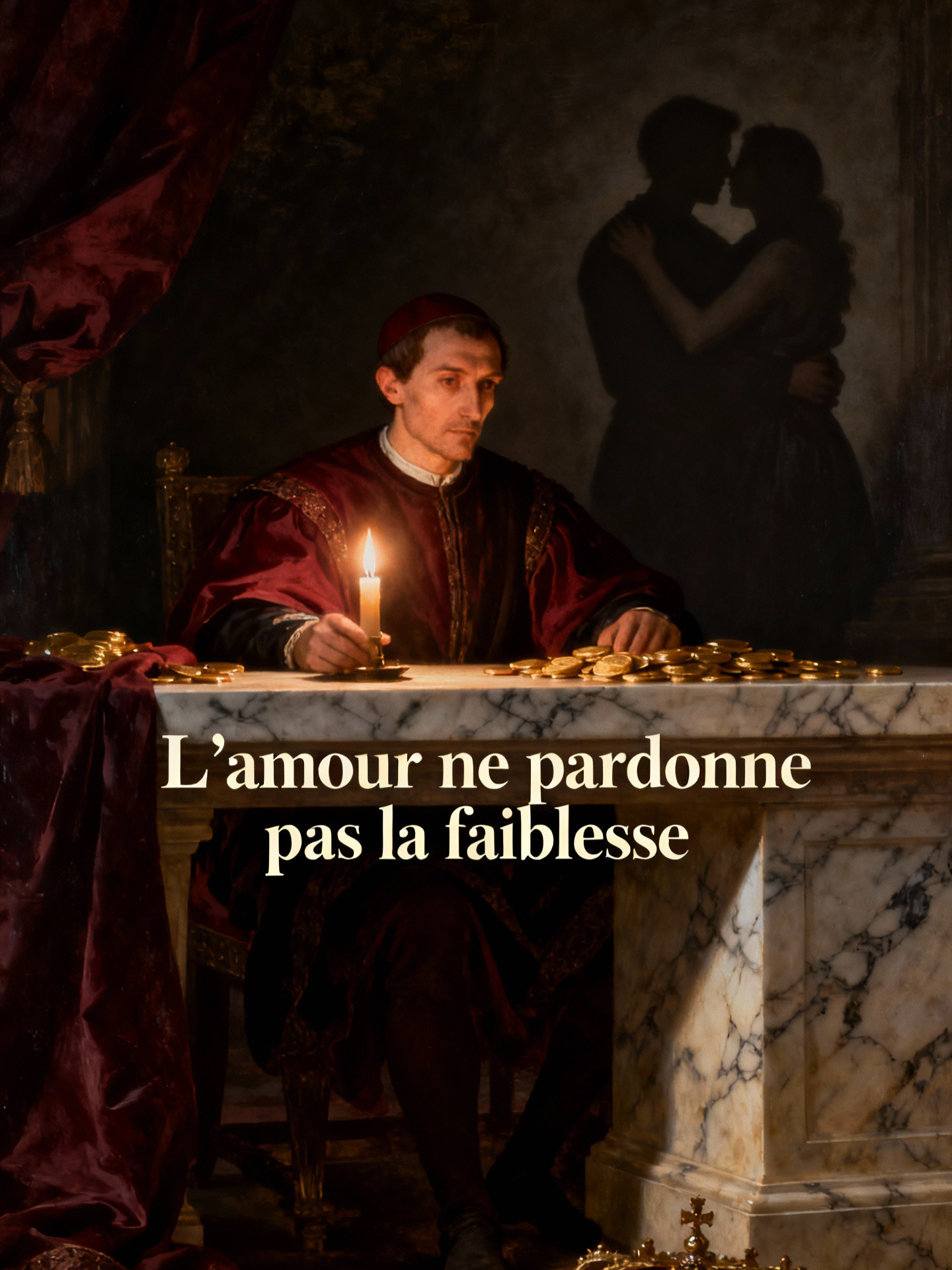 L’amour sans pouvoir n’existe pas. Le monde ne respecte pas la bonté, mais la force. Machiavel l’avait compris avant tout le monde. #philosophie #machiavel #pouvoir #stoïcisme #reflexion