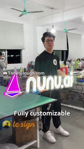 @nunu.ai  @iamantas All size can be customized!🥳🤔Don’t miss out — tap the link in our bio and use code NEON5OFF for 5% off your order today!  ⬇️Get quote | Catalog  📧Tony@lcsign.com 📞+86 18122415614 #LEDSign #fypシ #RetailDesign #lcsign #LEDDecor      