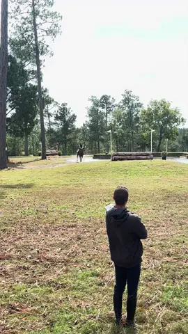 Some cross country schooling with Waylon Roberts which was my birthday gift. Such a fun schooling session! 
