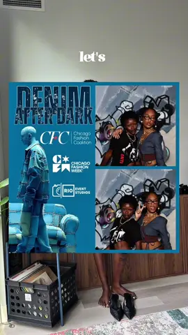 outfit of the day for a denim party | chicago fashion week  #OOTD #outfitinspo #blackgirltok 