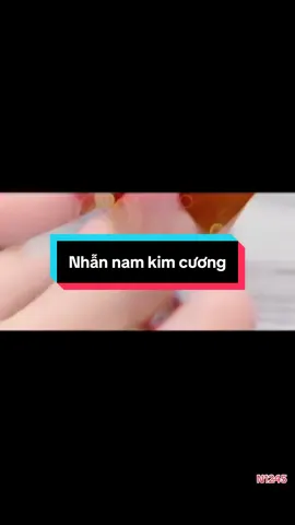Vỏ nhẫn nam đính xoàn thiên nhiên nên chủ 6.3 ly đẹp xuất sắc#thanhtrungdiamond #trangsuc #trangsuckimcuong #nhannam 