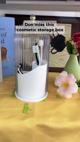 Don’t miss out this makeup brush holder #toothbrushholder #makeupbrushholder #tiktokshopfalldealsforyou #falldecor #foryoupage❤️❤️ 