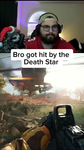 BRO GOT HIT BY THE DEATH STAR 😭😂  #gaming #bf6 #battlefield6 #battlefield #fyp 