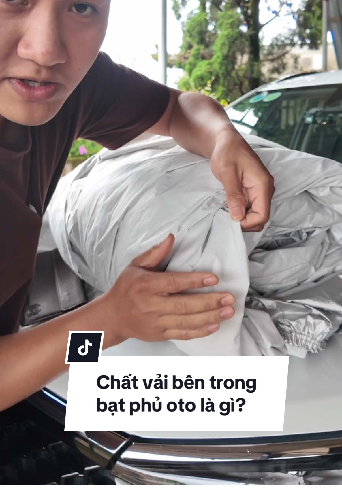 Chất vải bên trong bạt phủ oto là gì? #silvercar #batphuoto #manhdoauto 
