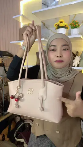 Tas totebag warna pink soft #tas #taswanita 