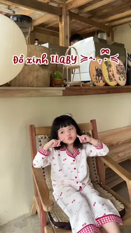 Set dài tay quả cherry siêu đáng yêu cho bé gái #ilabyvn #ilaby #thoitrangtreem 