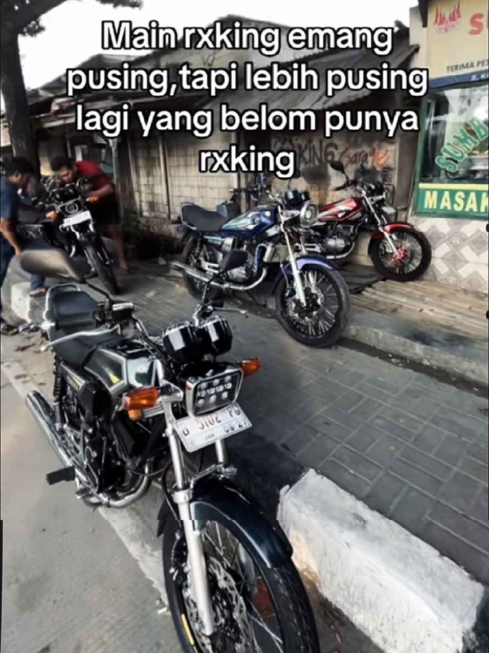 lebih pusing yang belum punya #CapCut#biangkerok #rxkingcobra #rxking #stylebandung135 