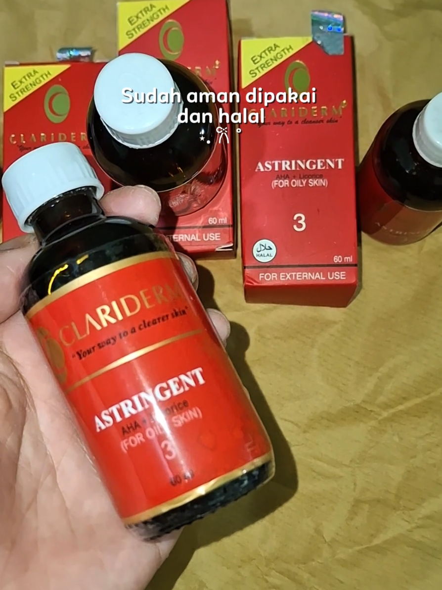 2 minggu pemakaian sudah ada hasil #tonerclaridermoriginal #tonerclariderm #tonerclaridermyangadakristal #tonerclaridermastringent #CapCut 