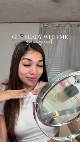 been loving light makeup days 💌 #foryoupage #makeuptutorial #grwm #grwmmakeup #lightmakeup 