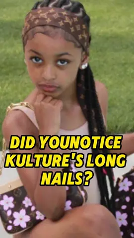 Did you notice Kulture’s long nails?#celebrity #cardib #offset #kulture #fyp 