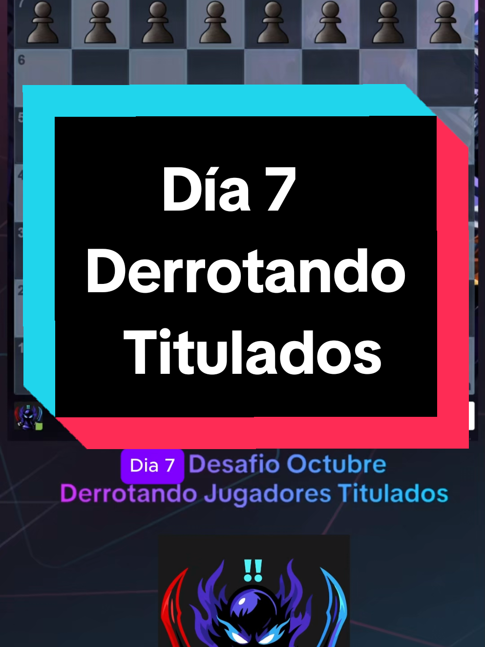 Día Derrotando jugadores titulados  #derrotandotitulados #chesstactics128 #chesscomes #táctica #ajedrezespañol 