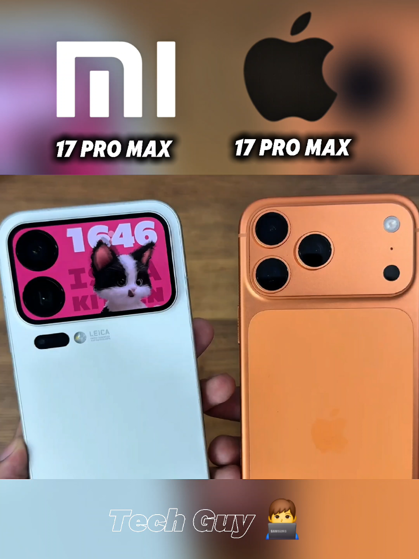 Xiaomi 17 Pro Max vs iPhone 17 Pro Max 🔥Speed Test Comparison:🥀🔥#foryoupage #xiaomi #iphone #apple #speedtest 