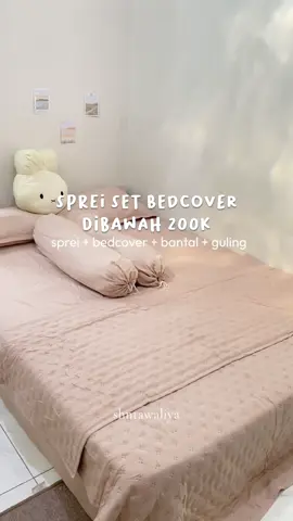 sprei set bedcover dibawah 200rb 😻🫶🏼 #sprei #spreisetbedcover #bedcoverset #spreibedcovermurah #bedcoversprei 