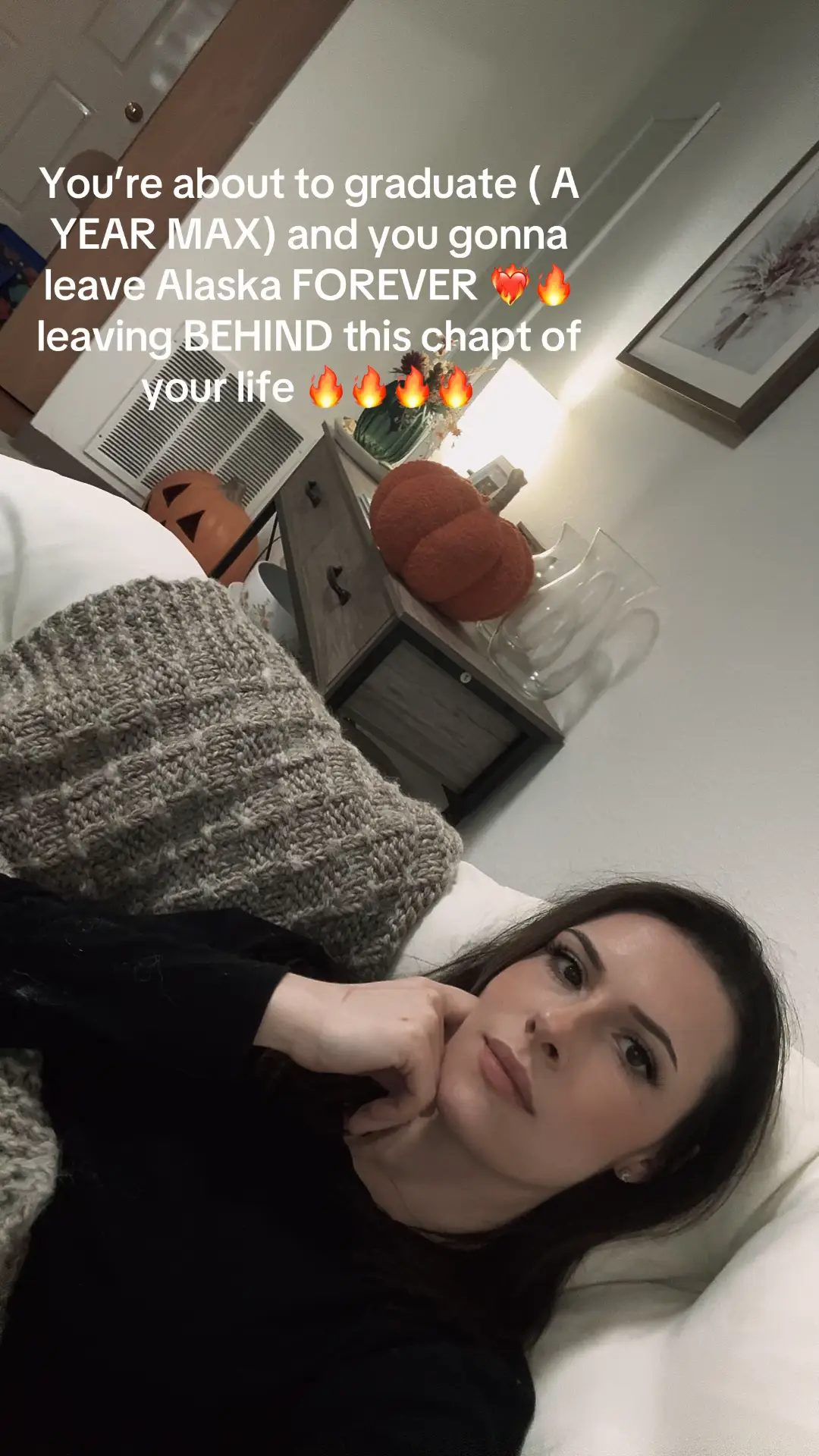 Graduation is close and so the time to leave this place #italia#alaskacage #fyp 