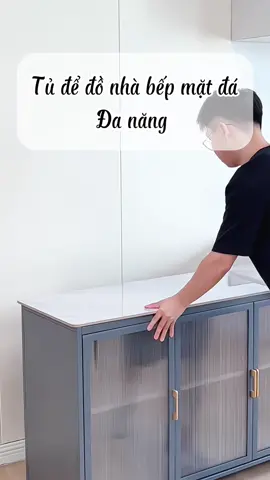 Tủ để đồ nhà bếp mặt đá đa năng #shopgiadung88 #foryou #đogiadungtienich #virall #trending 