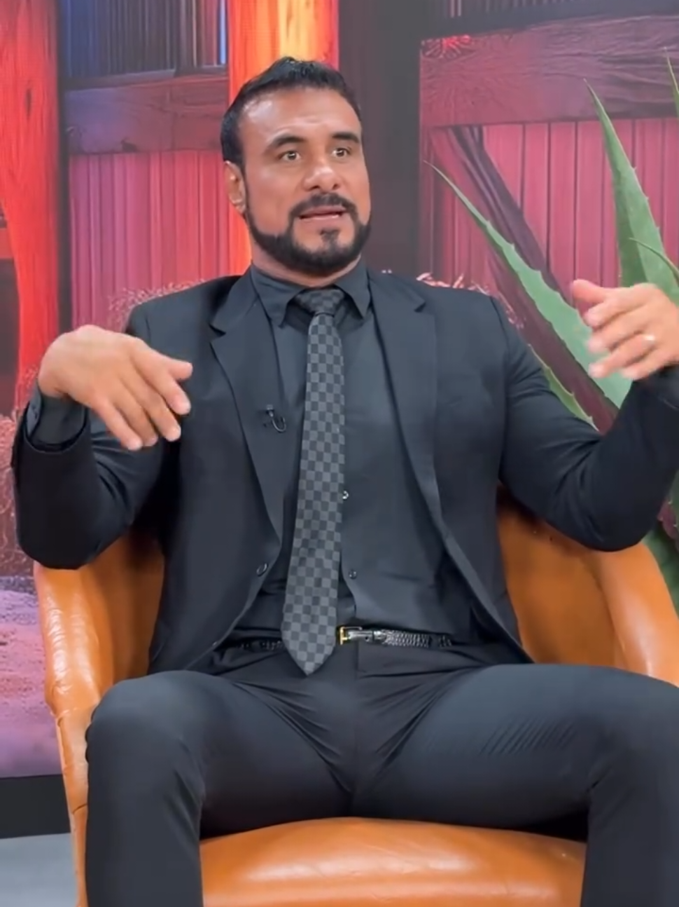 Bien armado el Patrón para entrar a la Granja VIP #guapo #traje #gay #sexy #fyp 