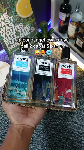 promo 1 paket isi 3 Morris #morris #morrisindonesia #parfum 